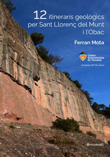 Portada de 12 itineraris geològics pel parc natural de Sant Llorenç del Munt i l'Obac