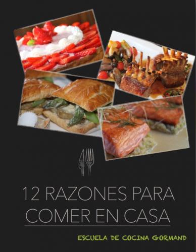 Portada de 12 razones para comer en casa