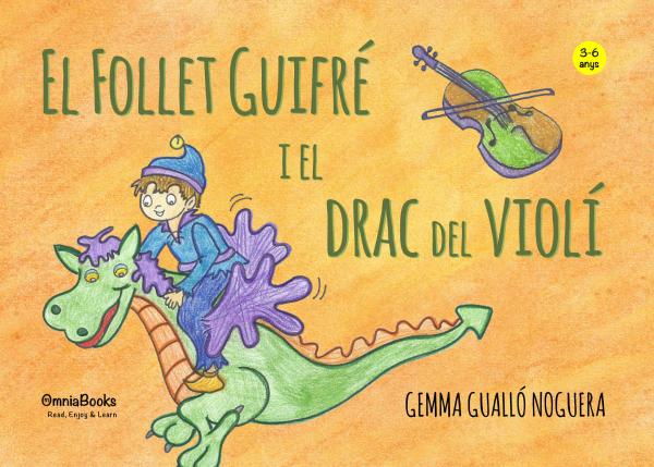 Portada de El follet Guifré i el drac del violí