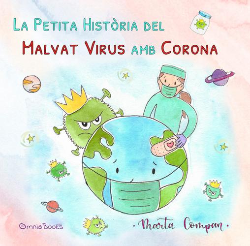 Portada de La petita història del malvat virus amb corona