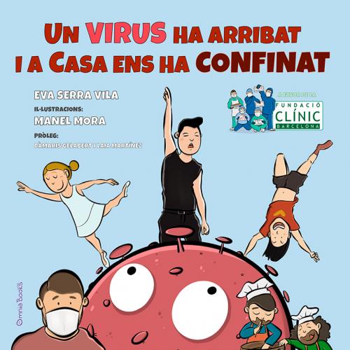 Portada de Un virus ha arribat i a casa ens ha confinat